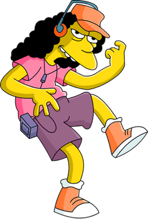 This is the Avatar Image for the Otto Mann (The Simpsons) AI Voice and Text to Speech Generator